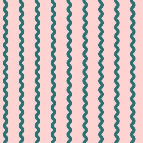 Fototapet, Wobbly Stripe, Pink, Rebel Walls - Img 2