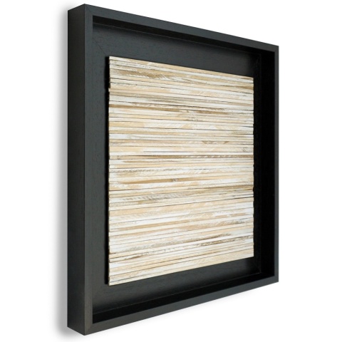 Panou decorativ lemn, Tec, My Nipa Hut Black - Img 2