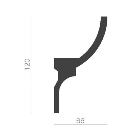 Profil scafa LED KF714 - 12x6.6x200 cm - Img 2