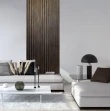 Profil stanga pentru riflaj decorativ 3D Milo, Walnut, 4.2x1.2x270 cm - Img 5