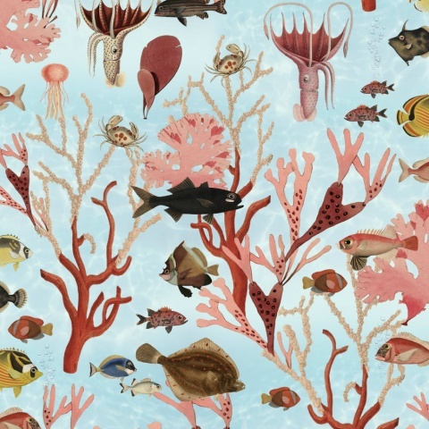 Tapet Aquarium, Mint, Rebel Walls - Img 2