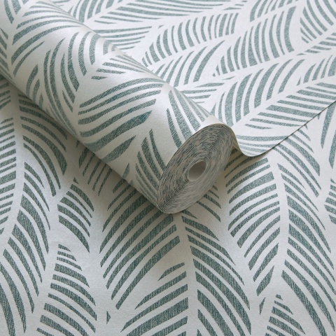 Tapet, Bramble, Mineral Green Luxury Bead, 1838 Wallcoverings, 5.3mp / rola - Img 2