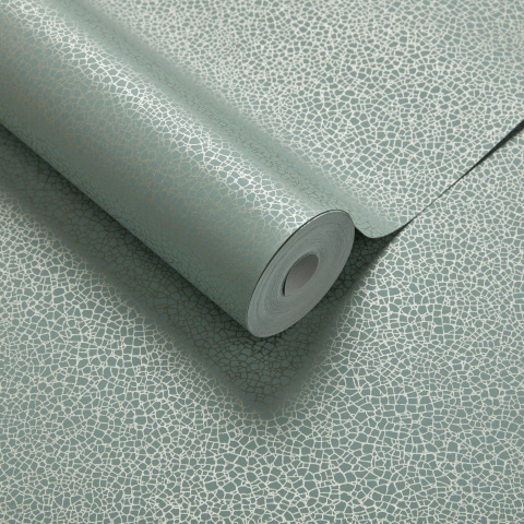 Tapet, Emile, Neo Mint Green Luxury Crackle, 1838 Wallcoverings, 5.3mp / rola - Img 2