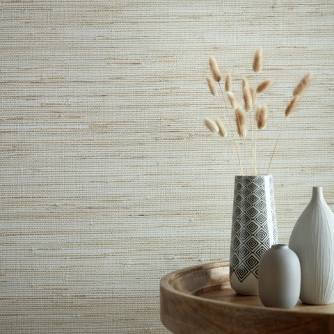 Tapet, Fibre naturale (Grasscloth), 1838 Wallcoverings, 5.5mp / rola