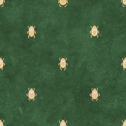 Tapet lavabil, Audrey, Dark Green, Sandberg, 5.3mp / rola - Img 2