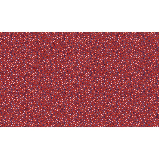 Tapet lavabil Funky Leopard, Red, TresTintas 5mp / rola - Img 2