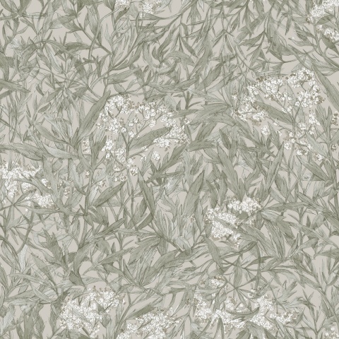 Tapet lavabil, Malin Sage Green, Sandberg, 5.3mp / rola - Img 2