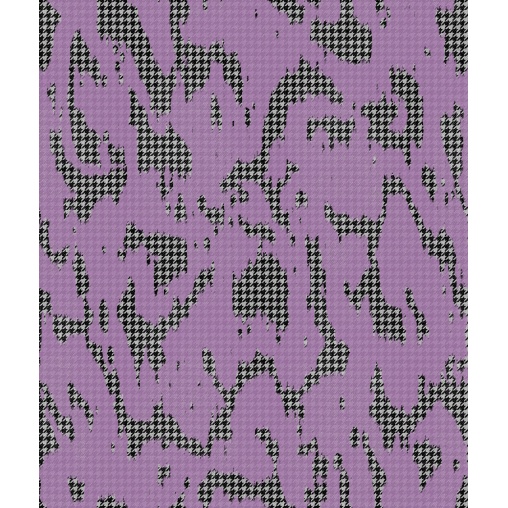 Tapet lavabil Moire Screen, Violet, TresTintas 5mp / rola - Img 2