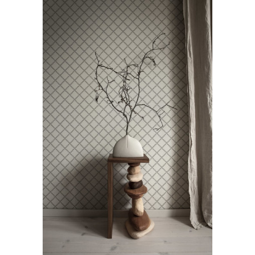 Tapet lavabil Trellis Graphite, Sandberg, 5.3mp / rola