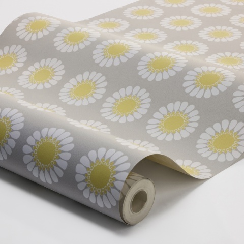 Tapet lavabil, Turi Gramstad Oliver Daisy 1382, 5.3mp / rola - Img 3
