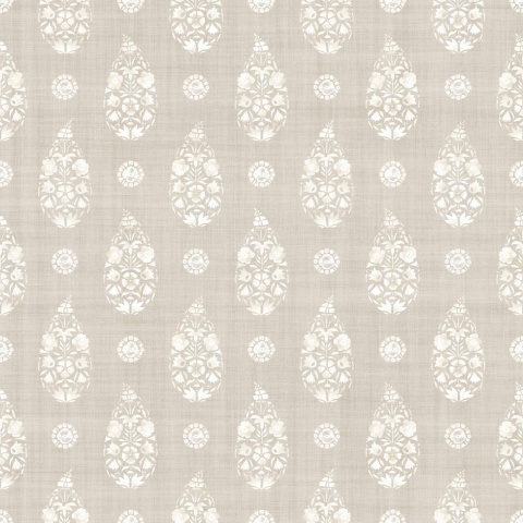Tapet Paisley, Taupe, Coordonne, 5mp / rola - Img 2