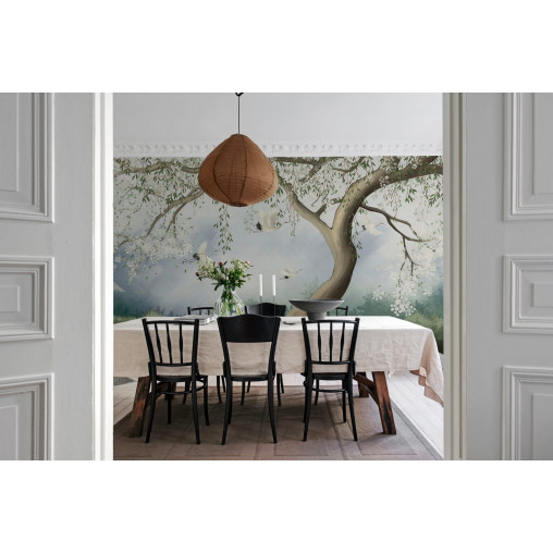 Tapet Tree of Dreams, White, Rebel Walls