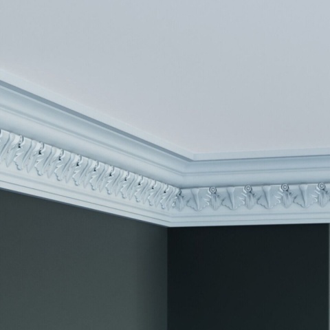 Cornisa poliuretan flexibil C908F - 8.2x5.8x200 cm - Img 2