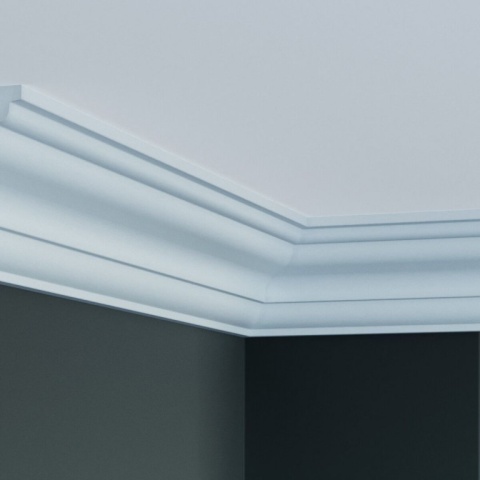 Cornisa poliuretan flexibil P828F - 8.7x8.7x200 cm - Img 3