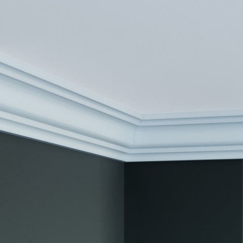Cornisa poliuretan flexibil P929F - 7.6x5.1x200 cm - Img 3