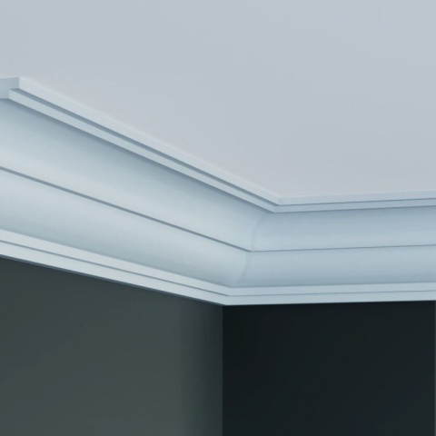 Cornisa poliuretan flexibil P946F - 9x8.5x200 cm - Img 2