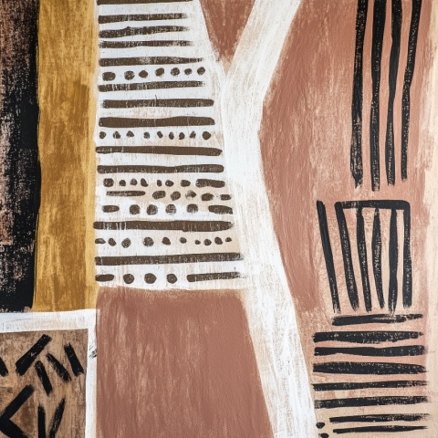 Fototapet Abstract Continent Mystique Tribu Rêve CMT209