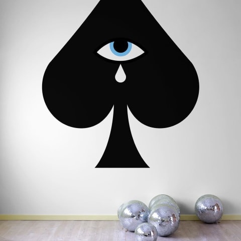 Fototapet, Ace of Spades, Black, Rebel Walls - Img 4