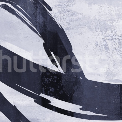 Fototapet, Artzy Stripes, Blue, Rebel Walls - Img 2