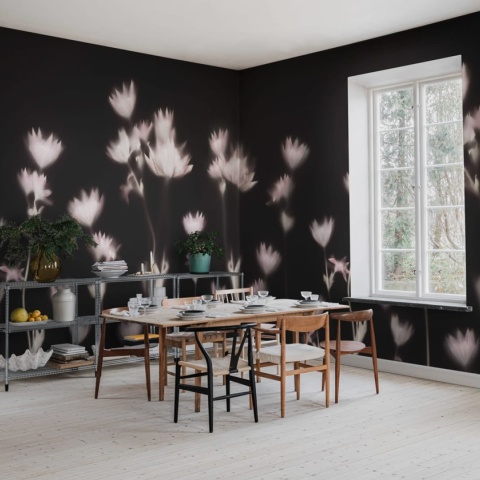Fototapet, Astrantia, Dark, Rebel Walls