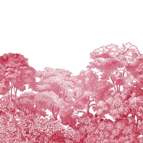 Fototapet, Bellewood, Crimson Toile, Rebel Walls - Img 2