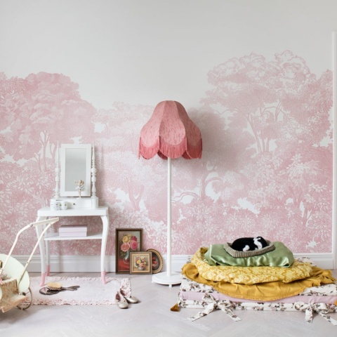 Fototapet, Bellewood, Pink, Rebel Walls - Img 5