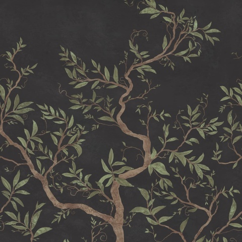 Fototapet, Branches of Dreams, Black, Rebel Walls - Img 2
