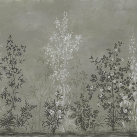 Fototapet, Chinoiserie Haze Green, Rebel Walls - Img 7