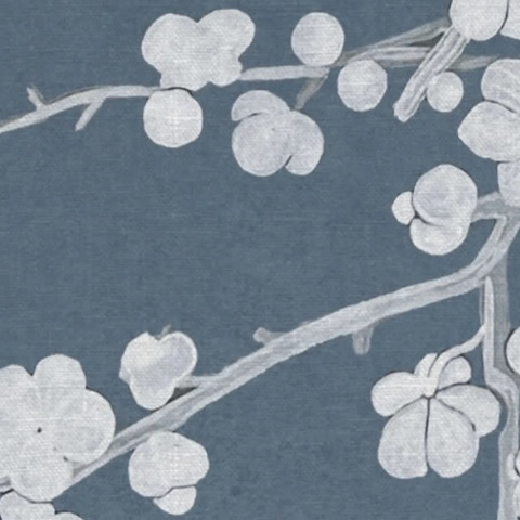 Fototapet, Chinoiserie Lace, Navy Blue, Rebel Walls - Img 4