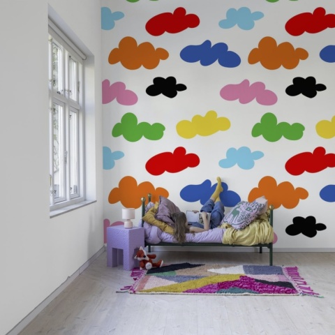Fototapet, Cloudy, Rainbow, Rebel Walls - Img 6