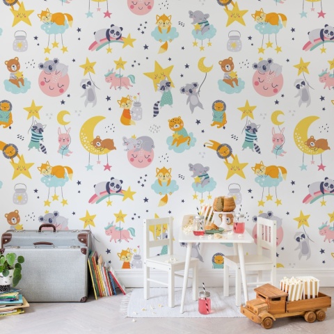 Fototapet, Cute Stickers, Rebel Walls - Img 3