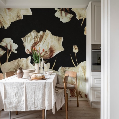 Fototapet, Dried Bouquet, Dark, Rebel Walls