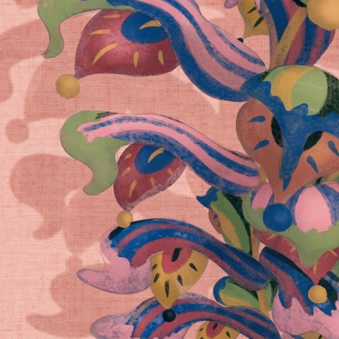Fototapet, Eden Tree, Pink, Rebel Walls - Img 4