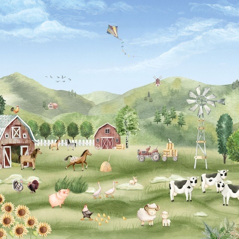 Fototapet Farm Joy, Oliver Robins - Img 2