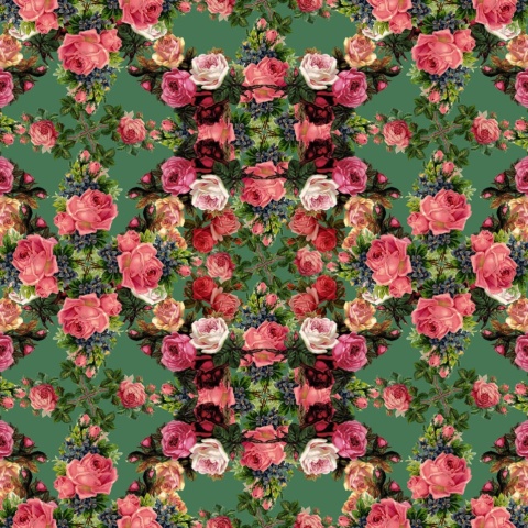 Fototapet, Floral Frida, Garden, Rebel Walls - Img 2