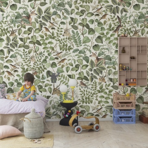 Fototapet, Forest Animals, Soft, Rebel Walls - Img 3