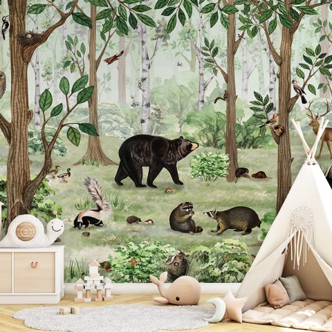 Fototapet Forest Lookbook, Kikki Belle - Img 5