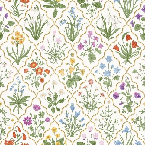Fototapet, Garden Charm, Summer, Rebel Walls - Img 2
