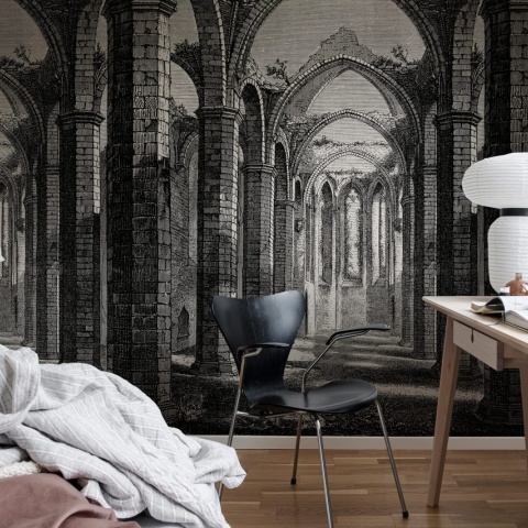 Fototapet, Gothic Arches, Vintage, Rebel Walls - Img 3
