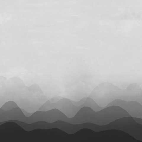 Fototapet, Gradient Flow, Black, Rebel Walls - Img 2