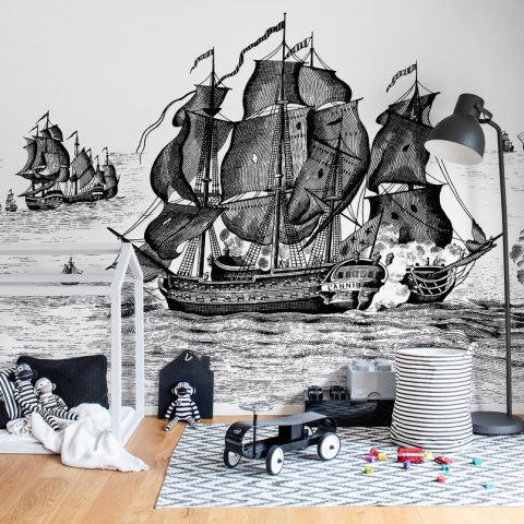 Fototapet, High Seas, Black, Rebel Walls - Img 6