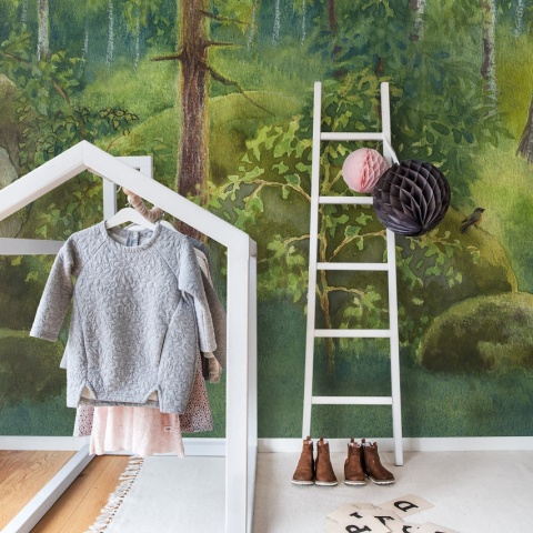 Fototapet, Home Forest, Spring, Rebel Walls - Img 8