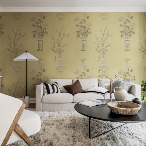 Fototapet, Japanese Vases, Saffron, Rebel Walls - Img 5
