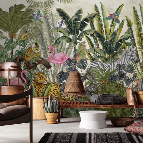 Fototapet Jungleful (bright), VLAdiLA - Img 6