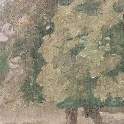 Fototapet lavabil, Hedgerow Landscape 9670W - Img 2