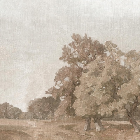Fototapet lavabil, Hedgerow Landscape 9671W - Img 2