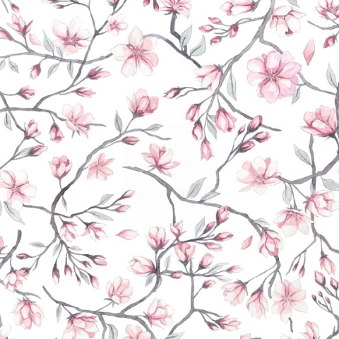 Fototapet lavabil, Sakura Sky Pink, Sandberg - Img 2