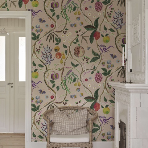 Fototapet lavabil, Tree of Life Mural, Pink, Sandberg - Img 3