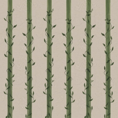 Fototapet, Leafy Stripes, Green, Rebel Walls - Img 2