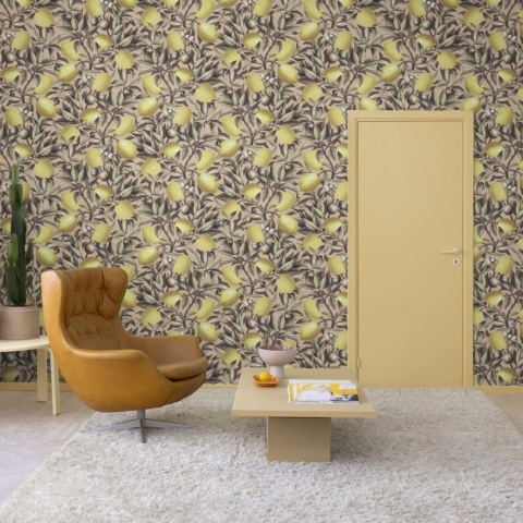 Fototapet, Lemon Tree, Pink, Rebel Walls - Img 3